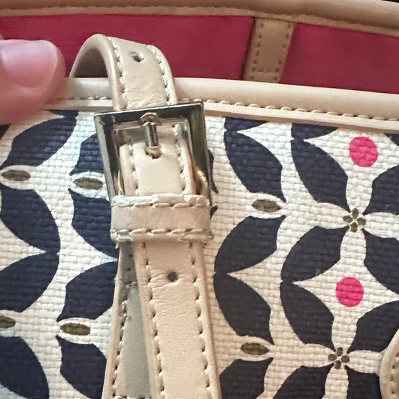 Spartina 459 Dafuskie Island Maritime Pattern Purse and Accessory Bag - Picture 4 of 7